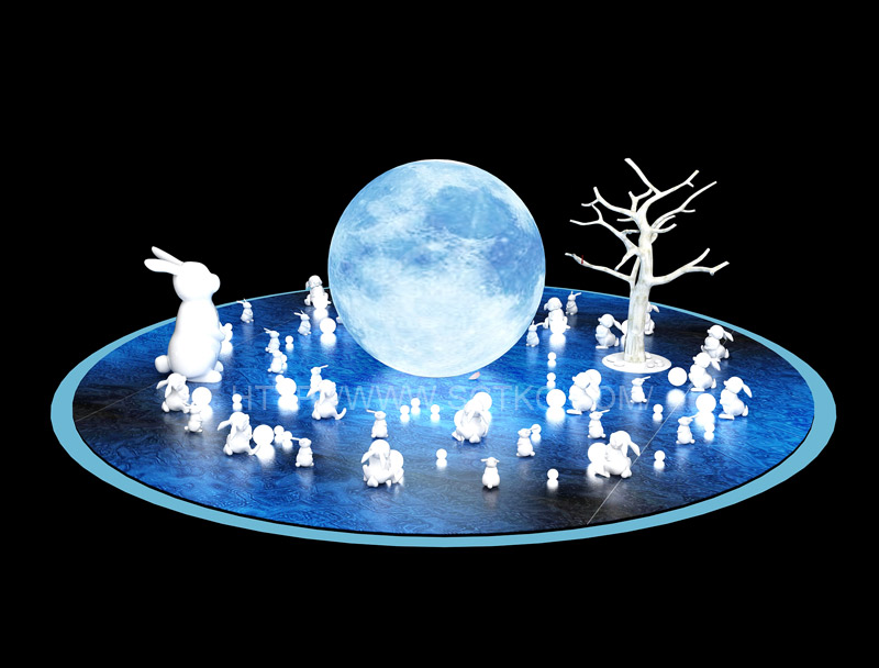 吾悅中秋美(měi)陳展示